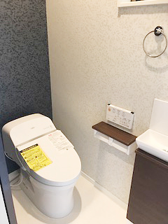 有限会社あいホーム：静岡市清水区分譲住宅　トイレ　ウォシュレット