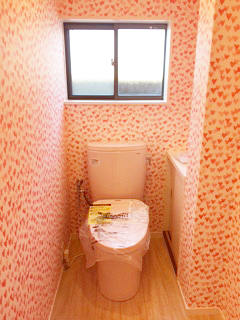 有限会社あいホーム：リノベーション　トイレ