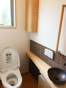有限会社あいホーム：藤枝市・O様邸　トイレ