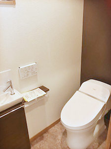 有限会社あいホーム：静岡市葵区・分譲住宅　トイレ　ウォッシュレット